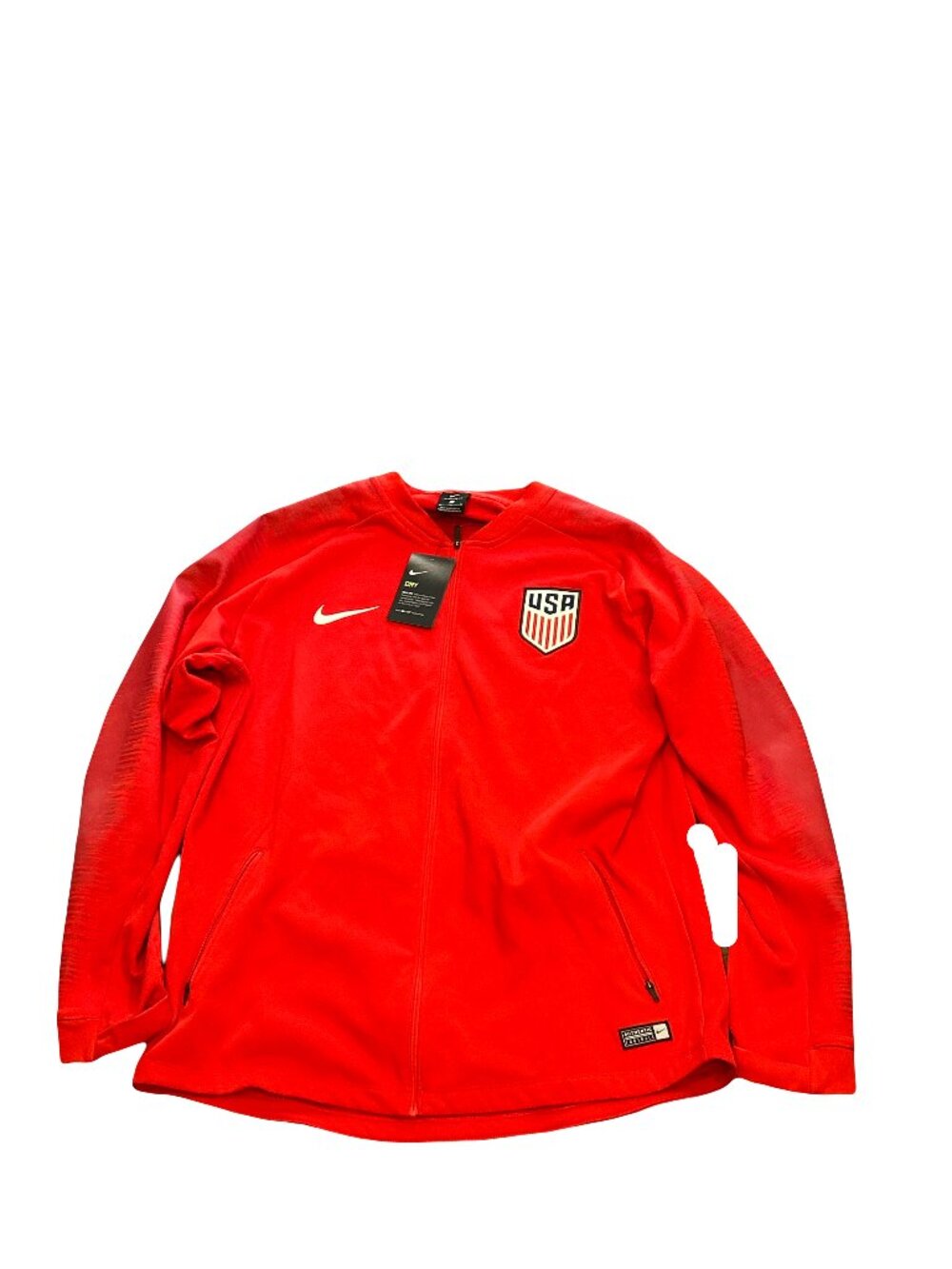 NWT USA Soccer Nike National Team Squad Anthem Sideline Full-Zip Track Jacket